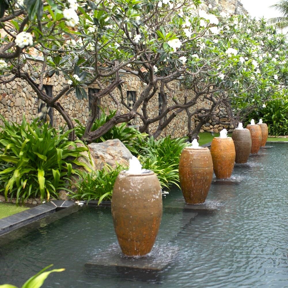 Outdoor Handmade Water Feature Jars 4Seas 6208